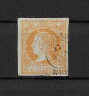 LOTE 1809  ///   (C035)  AÑO 1866    EDIFIL Nº 52   MATESELLO DE AGUILAS (MURCIA) - Used Stamps