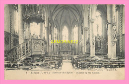 CPA LIEVIN  Interieur De L Eglise - Lievin