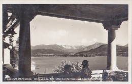 Klagenfurt - Blick Von Der Schrottenburgterrasse Bahnpost Innichen-Klagenfurt 28 - Klagenfurt