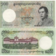 BHUTAN  100 Ngultrum  P32b  DATED 2011    UNC - Bhoutan