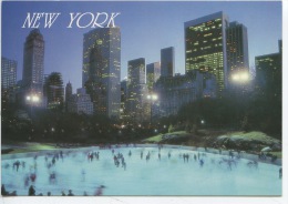 New York The Wollman Stating Rink In Central Park (n°1489 Neuve) - Central Park