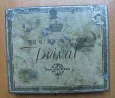 AC - MURATTI PRIVAT 50 CIGARETTES TOBACCO EMPTY VINTAGE TIN BOX - Cajas Para Tabaco (vacios)