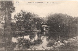 VILLIERS SAINT GEORGES  Le Qué Des Chaises Et Lavandieres TTB  écrite - Villiers Saint Georges