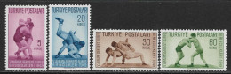 La Turquie Neufs Sans Charniére, MINT NEVER HINGED, 5TH EUROPEAN WRESTLING CHAMPIONSHIPS - Ungebraucht