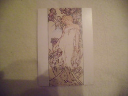 BELLE FEMME.SIGNE MUCHA - Mucha, Alphonse