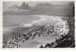 Brésil - Photographie - Rio De Janeiro - Praia De Ipanema - 1949 - Rio De Janeiro