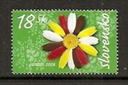 ESLOVAQUIA / SLOVENSKO AÑO 2006 YVERT Nº 462 ** MNH Sellos Nuevos Sin Fijasellos - EUROPA - LA INTEGRACION - Nuovi