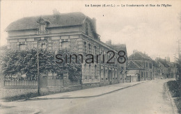 LA LOUPE - LA GENDARMERIE ET RUE DE L'EGLISE - La Loupe