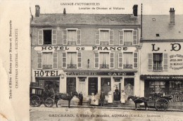 AUNEAU    Hotel De France - GAUCHARD , 4 Place Du Marche - Auneau