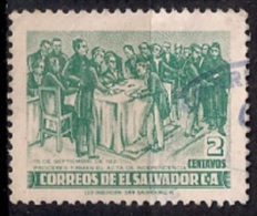 B155 - El Salvador 1953 - Independence Used - El Salvador