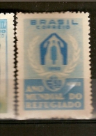 Brazil * & Aereo, Ano Mundial Do Refugiado 1960 (82) - Unused Stamps