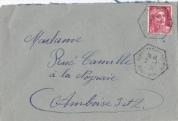 Cachet Octogonale - Lettre - Cachets Manuels