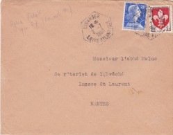 Cachet Octogonale - Lettre - Handstempel