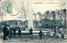 Labruguière – Le Jet D’eau Et Le Pont - Labruguière