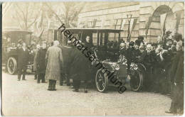 Stafford - Begrüßung Des Königs Durch Den Bürgermeister Am 23. November 1907 - Foto-Ansichtskarte - Sonstige & Ohne Zuordnung