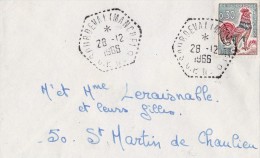 Cachet Octogonale - Lettre - Manual Postmarks