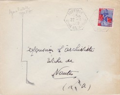 Cachet Octogonale - Lettre - Handstempels