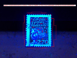 * 1997 N° 3091  A CHEVAL BARRE PHOSPHORESCENTE MARIANNE DE LUQUET OBLITÉRÉ - Used Stamps
