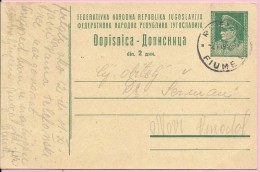 Carte Postale, Rijeka (Fiume), 194?., Yugoslavia - Sonstige & Ohne Zuordnung