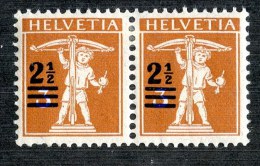 8924  Swiss  1921  Michel # 156*  ( Cat. 1.€ ) - Neufs