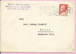 Letter - Zagreb, 1970., Yugoslavia / Mark Of Croatian Society 'Matija Gubec' - Autres & Non Classés