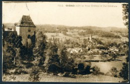 CAZALS - Le Vieux Château Et Vue Générale - Cazals