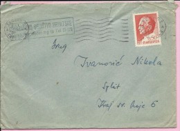 Letter - Zagreb, 198?., Yugoslavia - Otros & Sin Clasificación