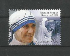 Australien 2015 ,  Mother Teresa - Sheet Stamp - CTO Gestempelt / Used / Hinged / (o) - Madre Teresa