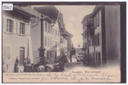 AUVERNIER - RUE PRINCIPALE - TB - Auvernier