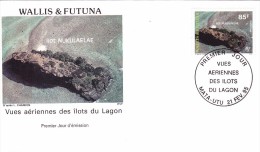 WALLIS Et FUTUNA 1995 @ 3 Enveloppes Premier Jour FDC Ilots Du Lagon Nukufetau ; Nukulaelae ; Nukuloa ; Nukufotu - FDC