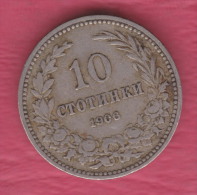 F5066 / - 10 Stotinki - 1906 - Bulgaria Bulgarie Bulgarien Bulgarije - Coins Monnaies Munzen - Bulgarije