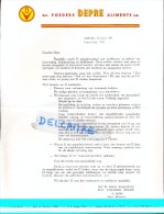 Reclame Publiciteit Landbouw Veeteelt - Brief - Voeders  De Pré - Beernem 1968 - Agricoltura