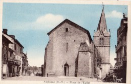 AMBAZAC PLACE DE L'EGLISE ANIMEE - Ambazac