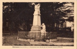 DAMAZAN MONUMENT AUX MORTS DE LA GRANDE GUERRE - Damazan