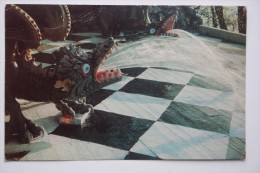 USSR Postcard Kaskad "Shakhmatnaya Gora"  - Chess Mountain In Petrodvorez 1970s DRAGON - Echecs