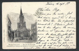 CPA - DISON - VERVIERS - Eglise St Fiacre  - 1899   // - Dison