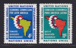 NATIONS UNIES NEW-YORK N°   89 & 90 * MLH Neufs Avec Charnière, TB  (D1330) - Nuevos