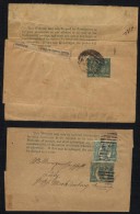 QUEENSLAND - QLD - AUSTRALIE - AUSTRALIA / 2 ENTIERS POSTAUX  - BANDES JOURNAL  (ref 4063) - Storia Postale