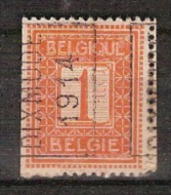 PELLENS Type Cijfer Nr. 108 Voorafgestempeld Nr. 2275 DIXMUDE 1914  ; Staat Zie Scan ! Inzet Aan 10 € ! - Rolstempels 1910-19