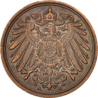 Monnaie, GERMANY - EMPIRE, Wilhelm II, Pfennig, 1912, Berlin, TTB, Cuivre, KM:10 - 1 Pfennig