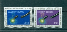 Nations Unies New York 1977 - Michel N. 307/08 -  Conseil De Sécurité - Unused Stamps