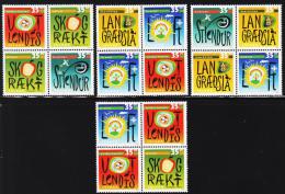 1999. Natur. 4x 35 Kr. 4-Block. (Michel: 919-923) - JF191875 - Used Stamps