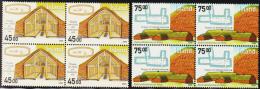2000. Houses. 45 + 75 Kr. 4-Block. (Michel: 965-966) - JF191868 - Usati