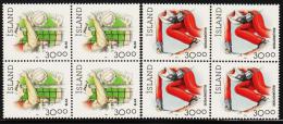 1991. Sport. 30 Kr. 4-Block. (Michel: 760-761) - JF191935 - Gebruikt