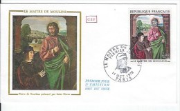 FDC Le Maitre De Moulins - 1970-1979