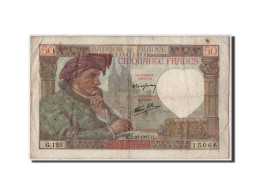 Billet, France, 50 Francs, 50 F 1940-1942 ''Jacques Coeur'', 1941, 1941-10-02 - 50 F 1940-1942 ''Jacques Coeur''