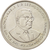 Monnaie, Mauritius, 5 Rupees, 1991, SUP, Copper-nickel, KM:56 - Mauricio