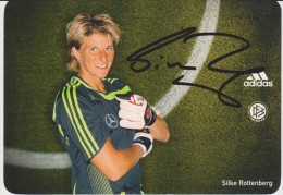 Original Autograph Adidas Card SILKE ROTTENBERG Frauen Nationalmannschaft 2008 Women Football Germany - Autógrafos