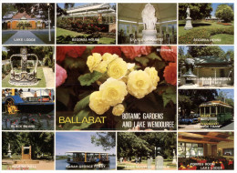 (333) Australia - VIC - Ballarat (roses) Larger Size Card - Ballarat