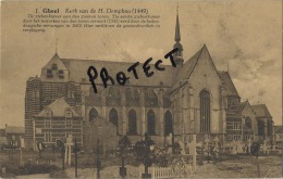 GEEL :  Kerk Van De H. Demphna   ( Geschreven Met Zegel )   Kerkhof - Geel